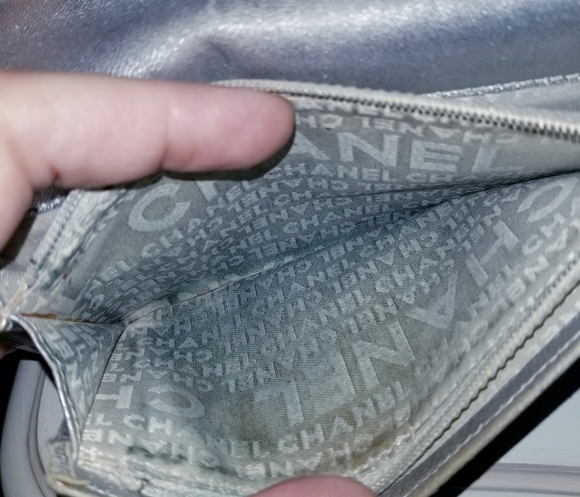 SOLD Chanel RARE Python Long Wallet - Picture 6 of 8